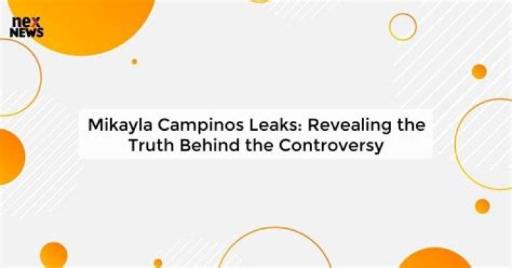 A Deep Dive Into The "Did Mikayla Campinos Get Leaked" Enigma