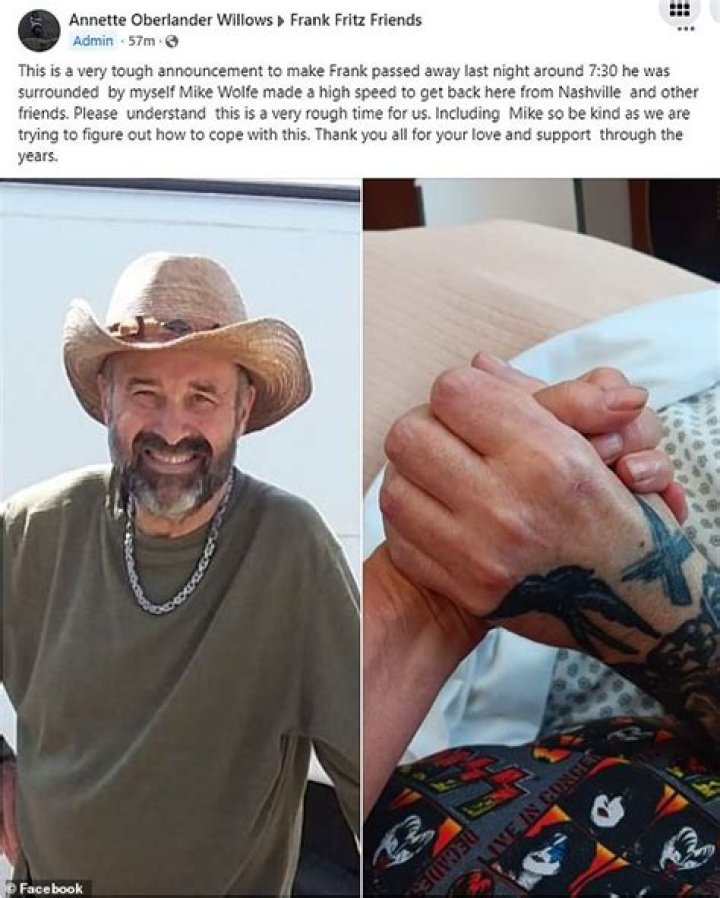 Did Frank Fritz Pass Away Today? Unraveling the Truth Behind the Rumors