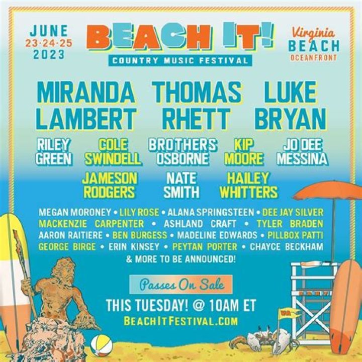 Discover The Enchanting Beach It Country Music Festival In Virginia Beach