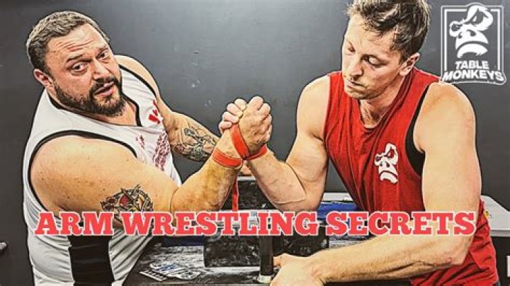 Secrets Of An Arm Wrestling Titan