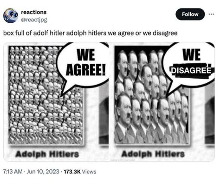 The "Hitler, We Agree" Meme Exposed