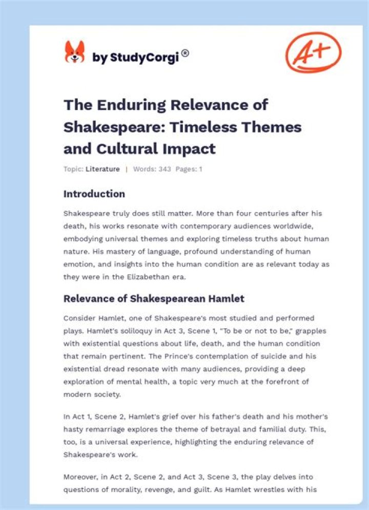 Timeless Themes And Enduring Insights