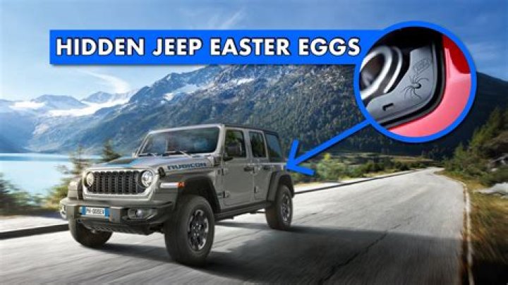 Unlocking The Secrets Of Grand Cherokee Easter Eggs