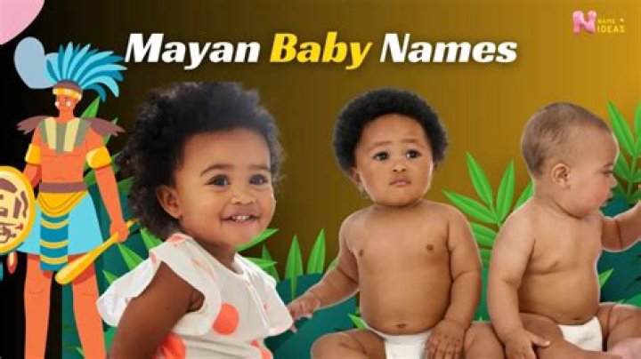 Unveiling The Enchanting World Of Mayan Names For Boys: A Journey Of Discovery