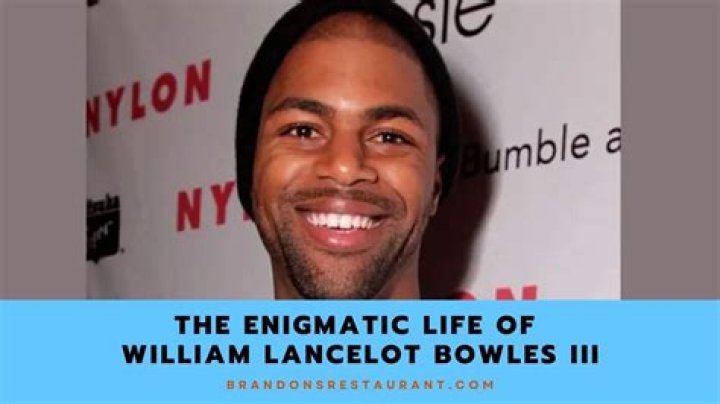 William Lancelot Bowles, Jr.: A Comprehensive Exploration into His Life, Legacy, and Impact